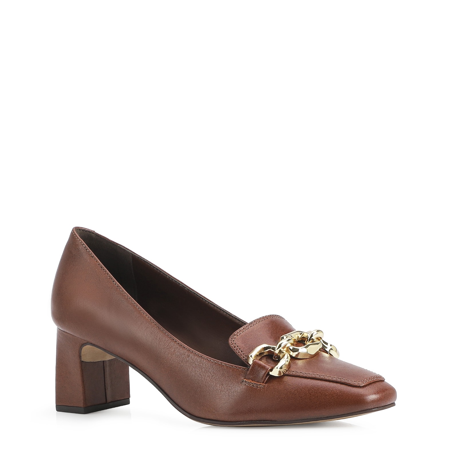 Mocassim Couro Marrom