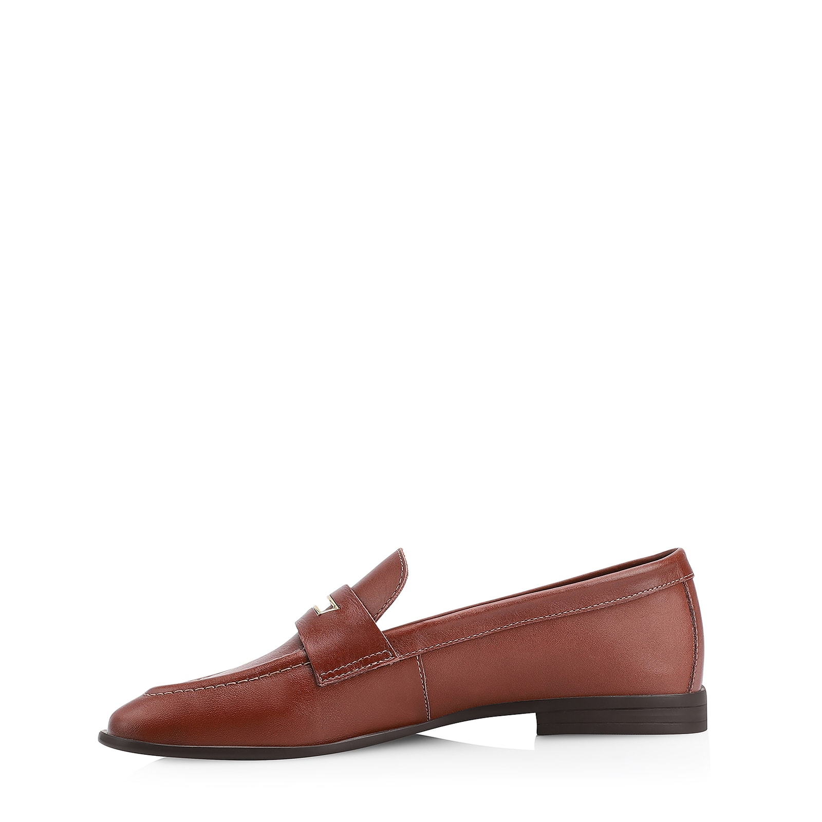 Mocassim Couro Marrom