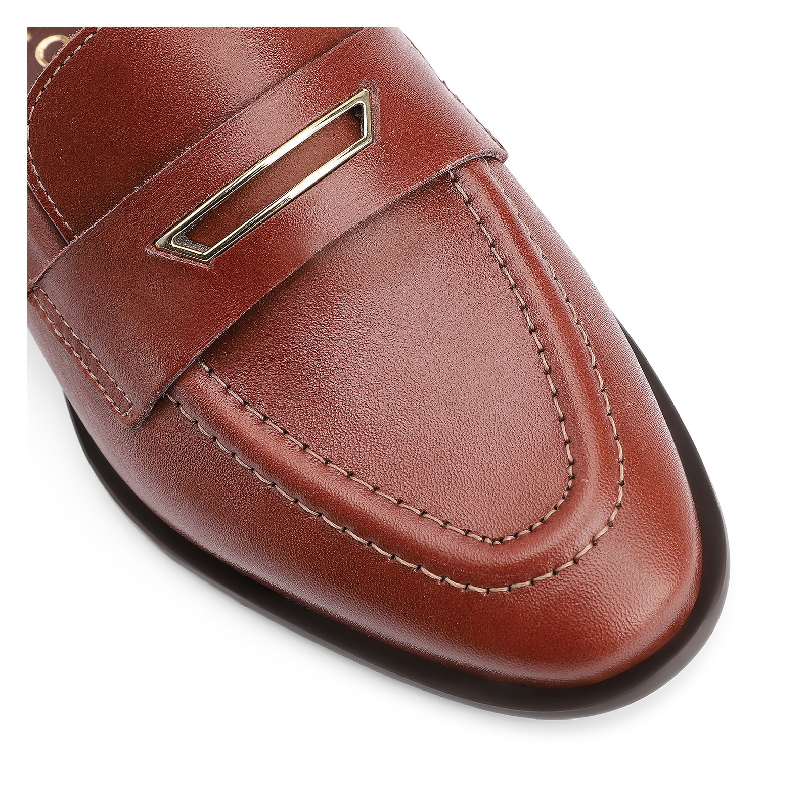 Mocassim Couro Marrom