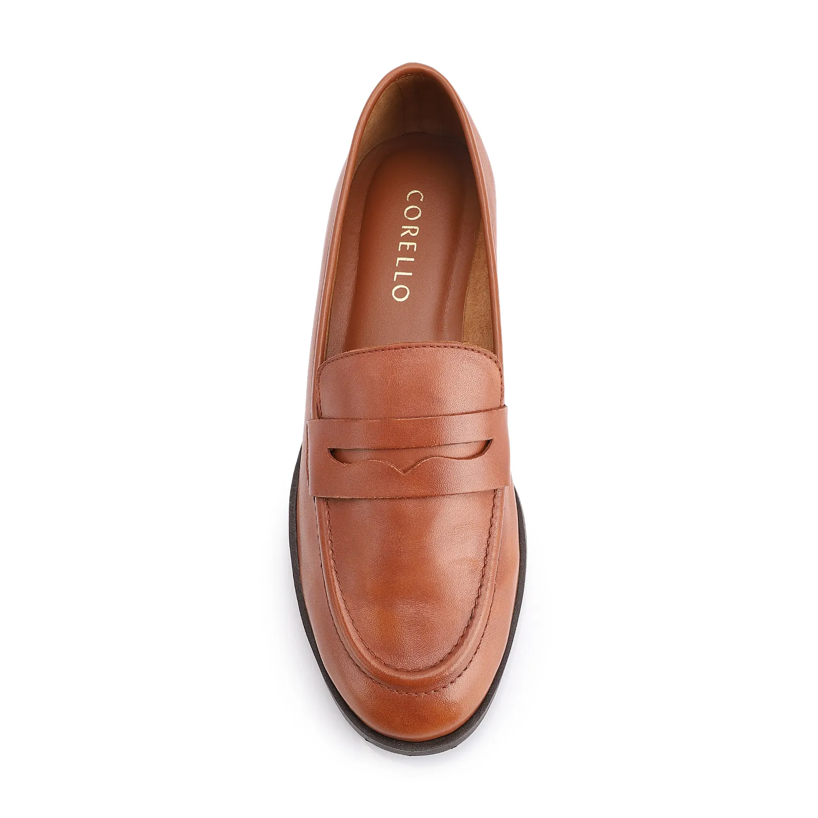 Mocassim Couro Marrom
