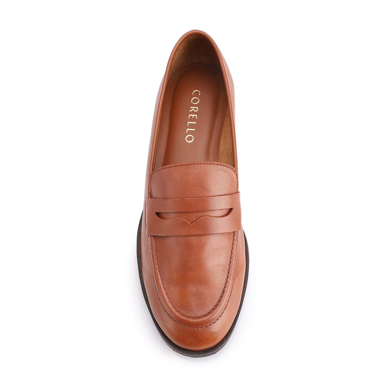 Mocassim Couro Marrom