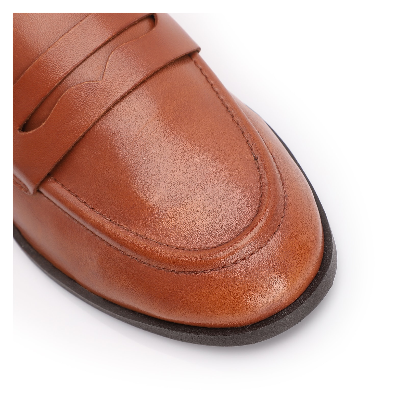 Mocassim Couro Marrom