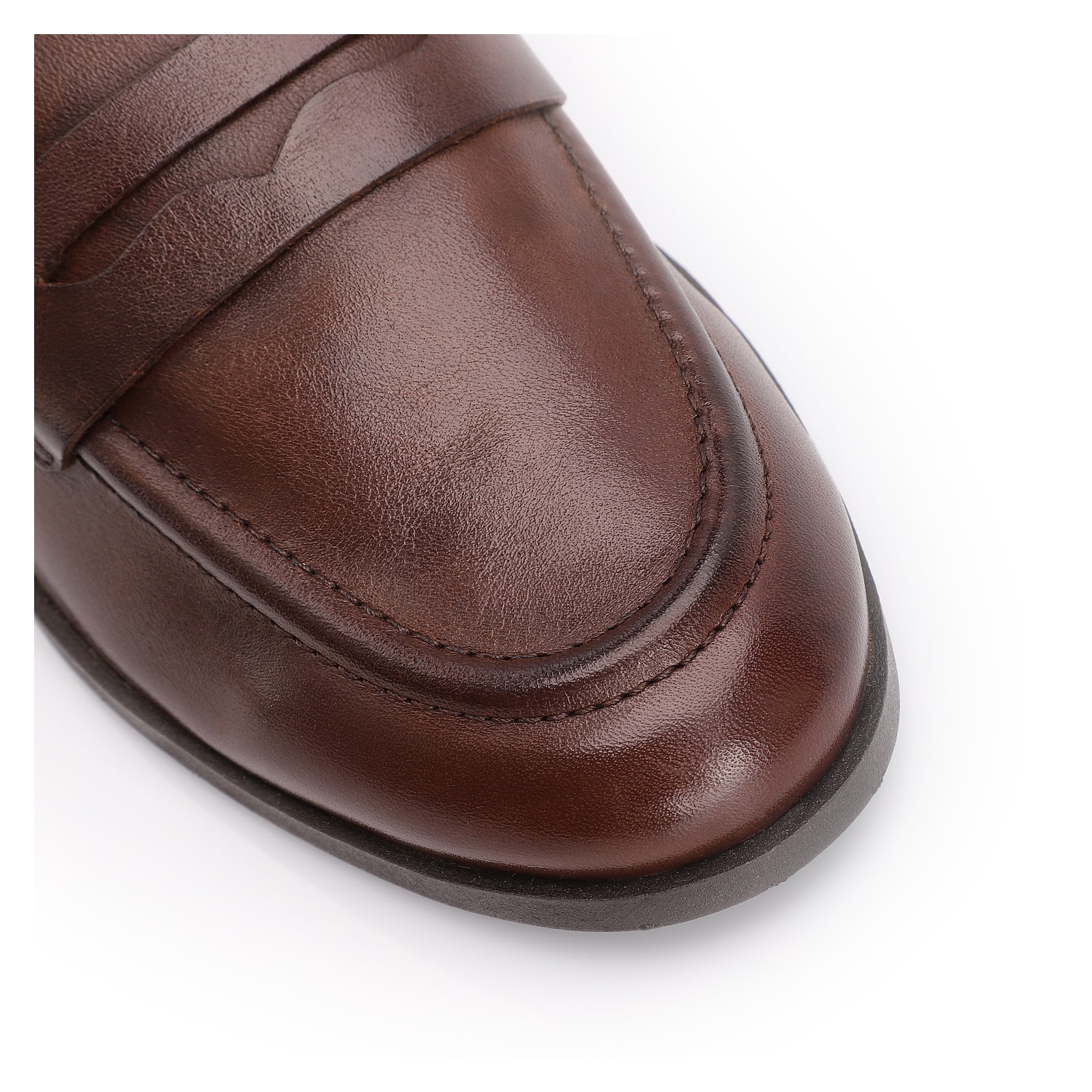 Mocassim Couro Marrom