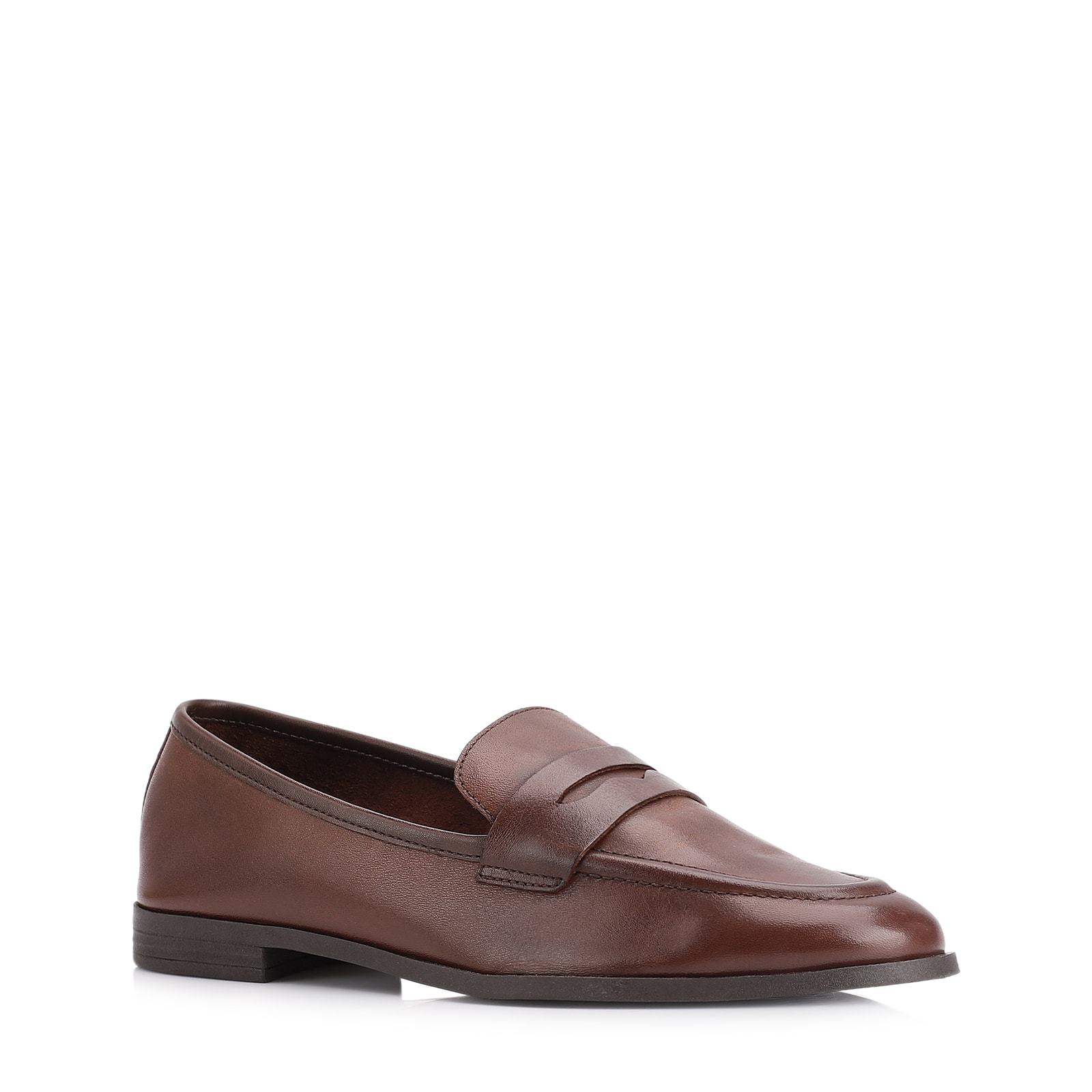 Mocassim Couro Marrom