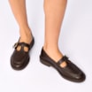 Mocassim Couro Marrom Escuro - imagem 2