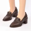 Mocassim Couro Marrom Escuro - imagem 2