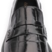 Mocassim Couro Maxi Croco Preto - imagem 7