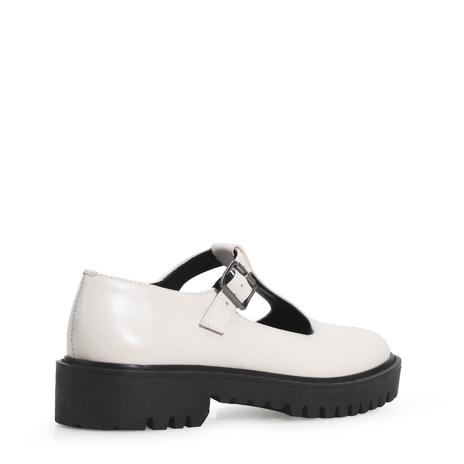Mocassim Couro Off White
