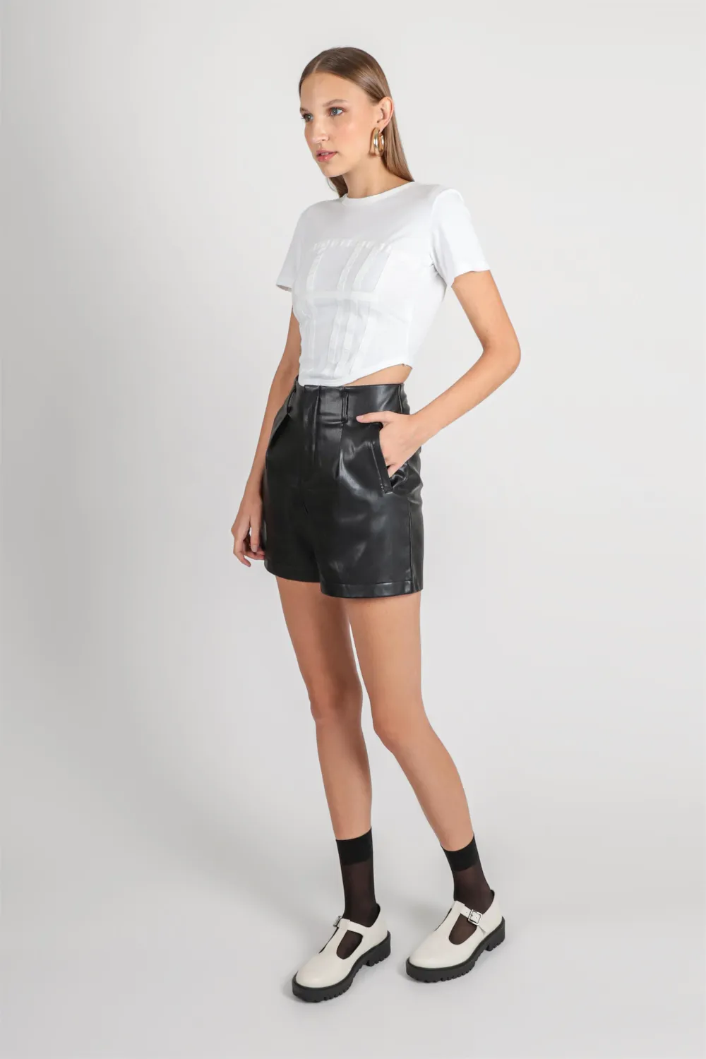 Mocassim Couro Off White - imagem 8