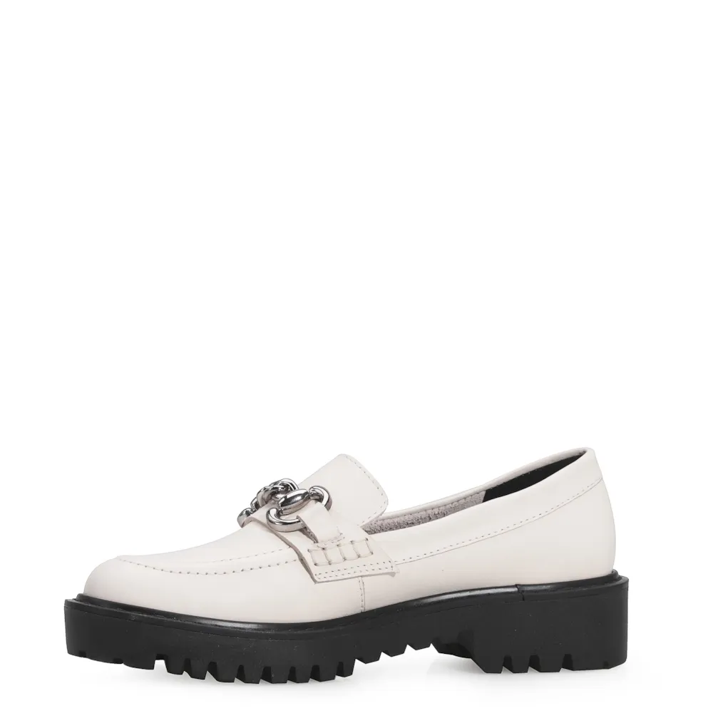 Mocassim Couro Off White - imagem 4