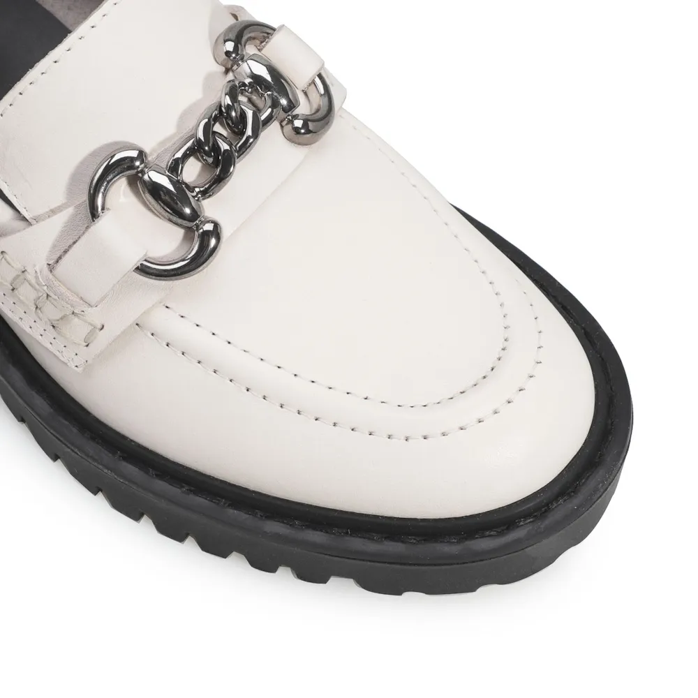 Mocassim Couro Off White - imagem 6