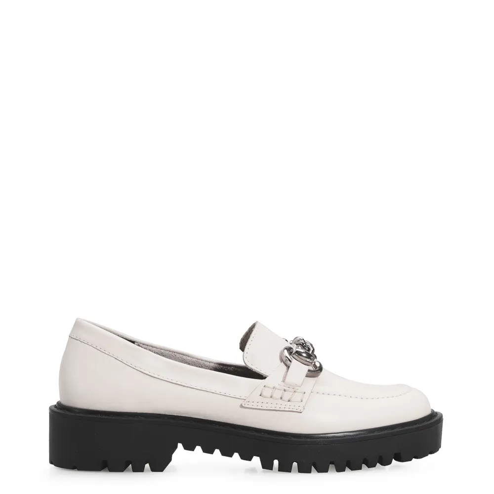 Mocassim Couro Off White - imagem 2
