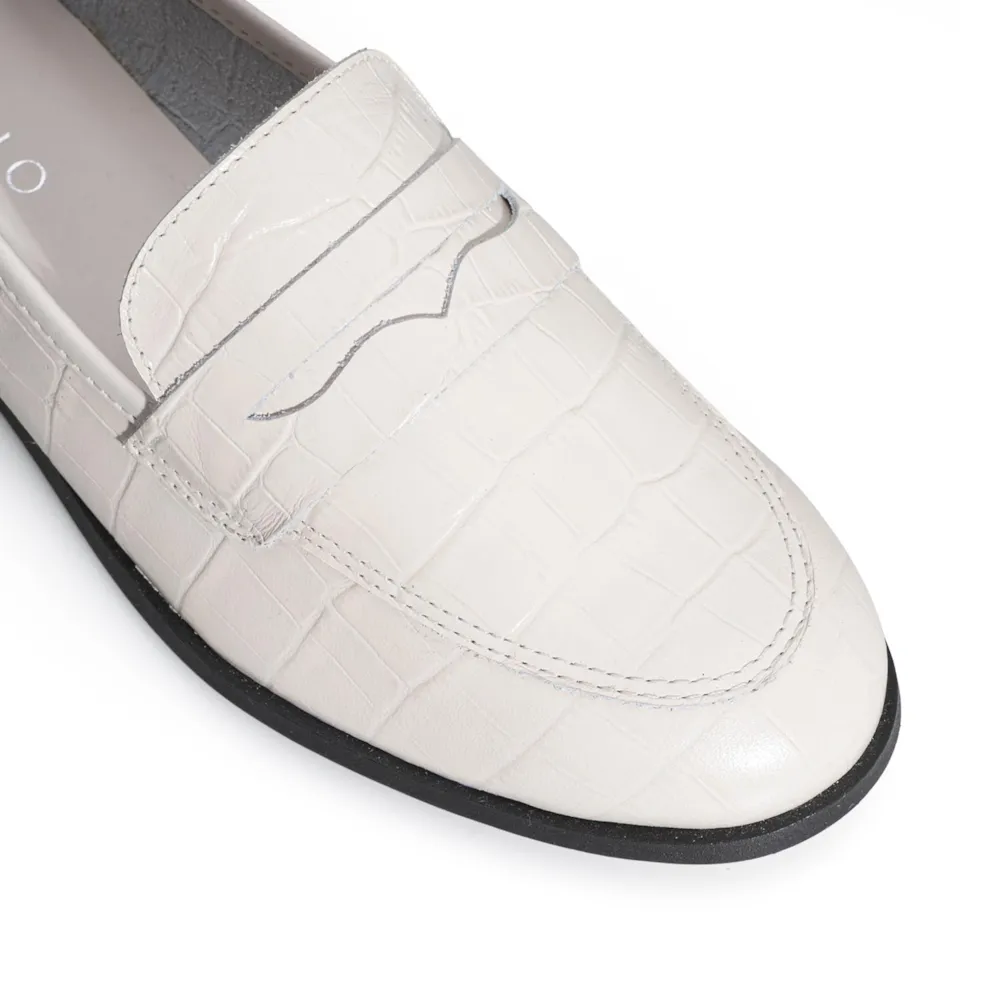 Mocassim Couro Off White - imagem 7