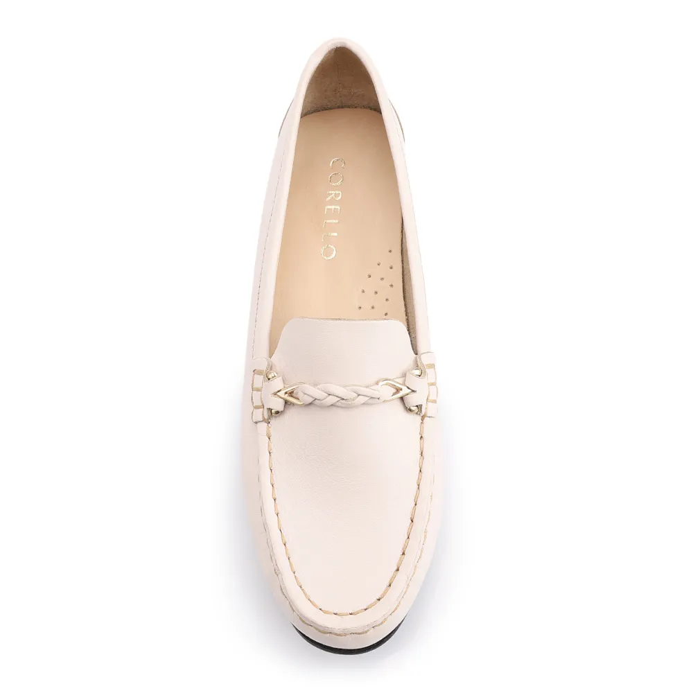 Mocassim Couro Off White - imagem 5