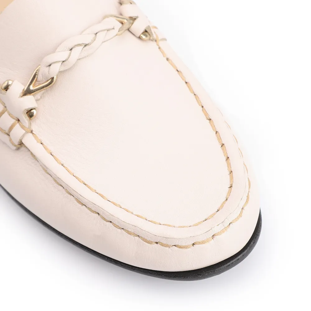 Mocassim Couro Off White - imagem 6