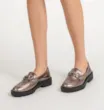 Mocassim Couro Prata - imagem 2