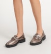 Mocassim Couro Prata - imagem 2