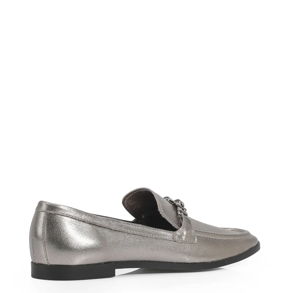 Mocassim Couro Prata - imagem 3