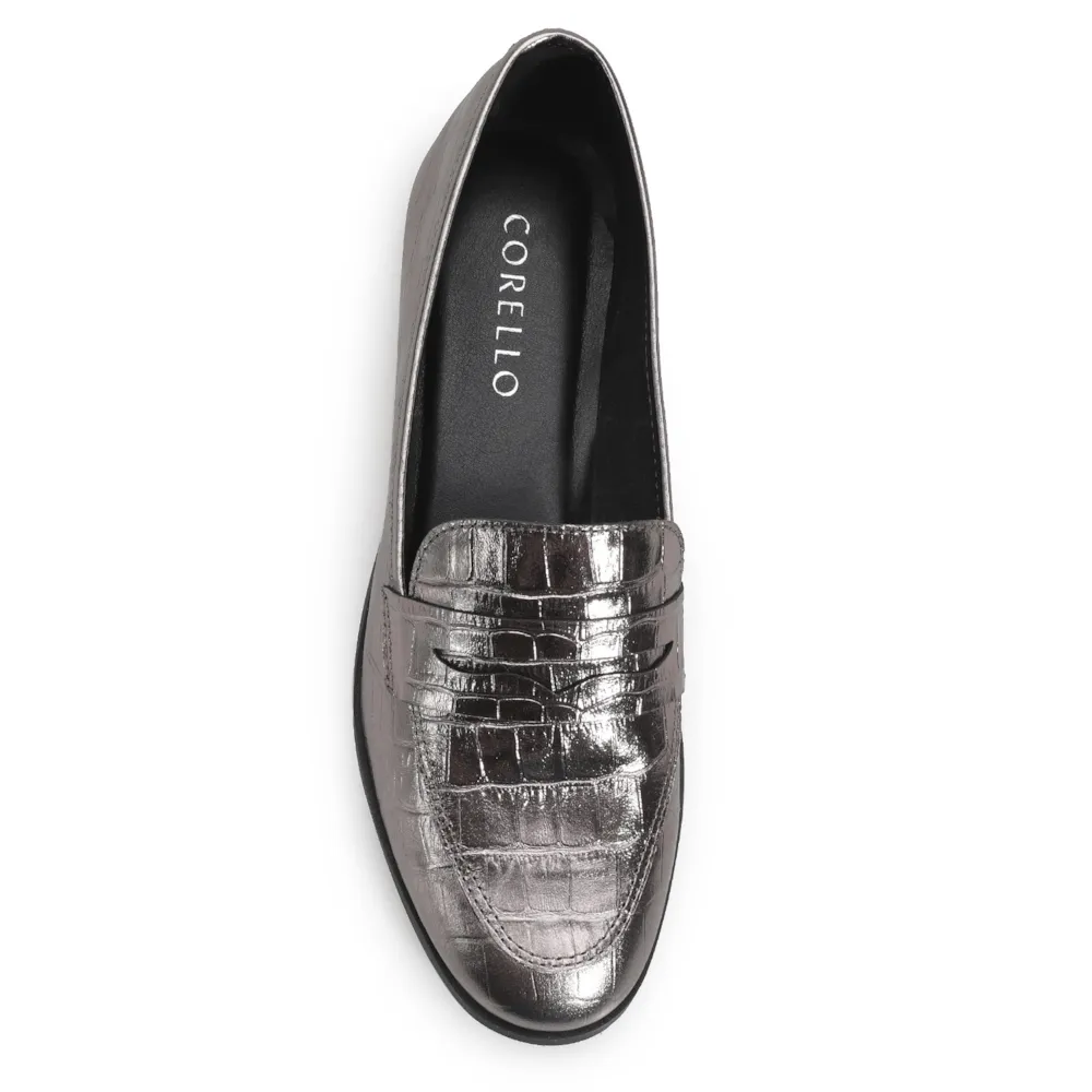 Mocassim Couro Prata - imagem 5