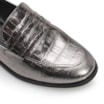 Mocassim Couro Prata - imagem 6