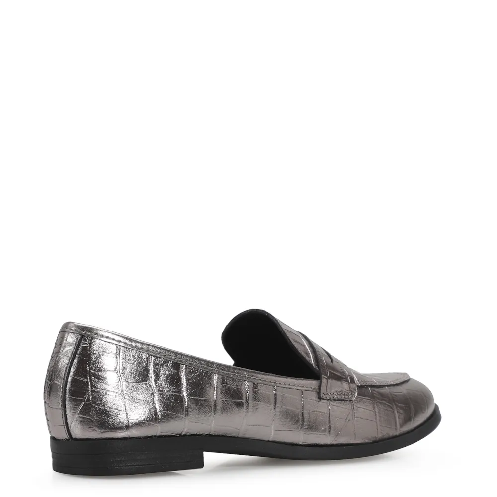 Mocassim Couro Prata - imagem 3