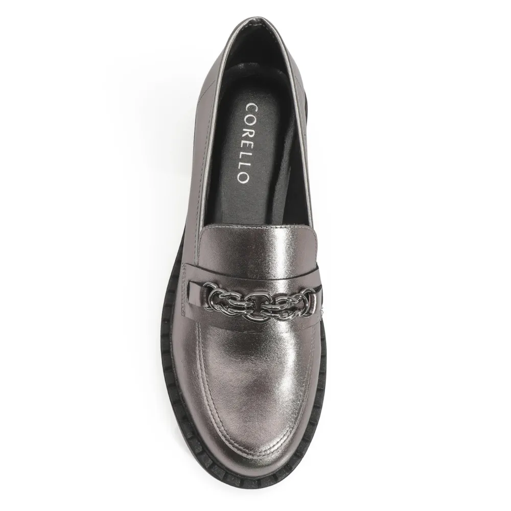Mocassim Couro Prata - imagem 5