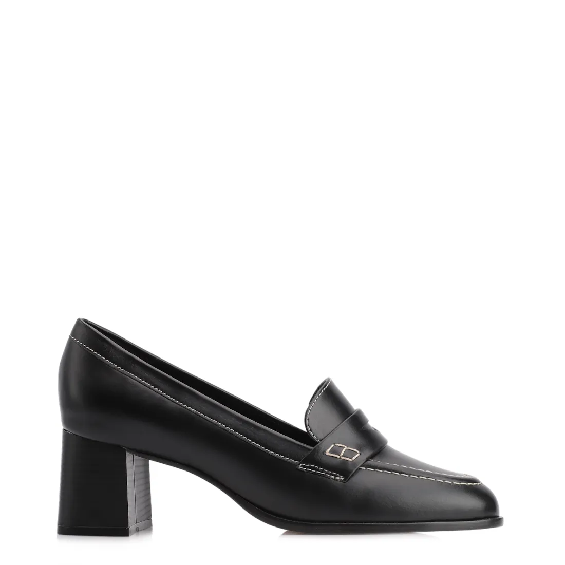 Mocassim Couro Preto - foto 3