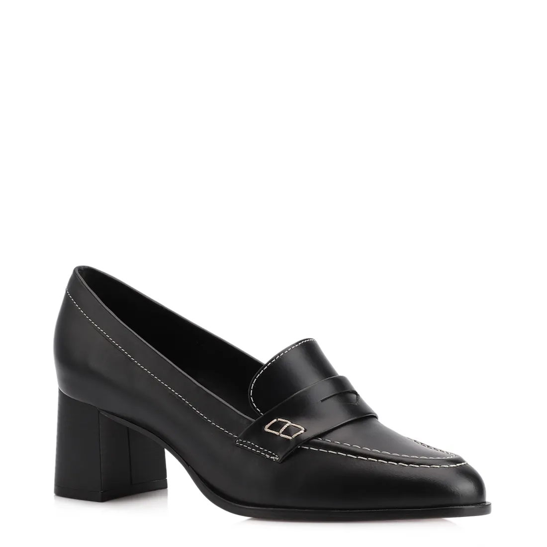 Mocassim Couro Preto