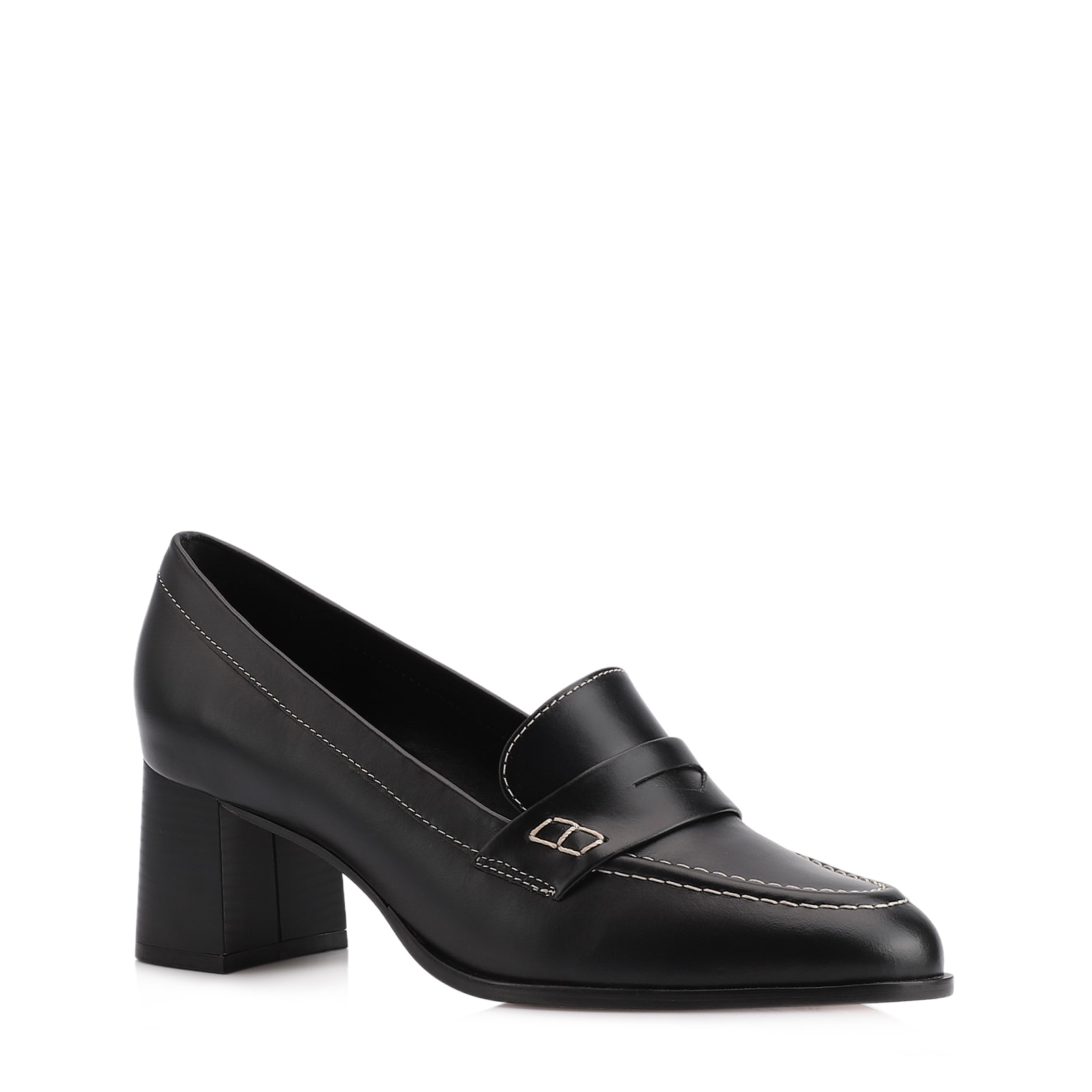 Mocassim Couro Preto