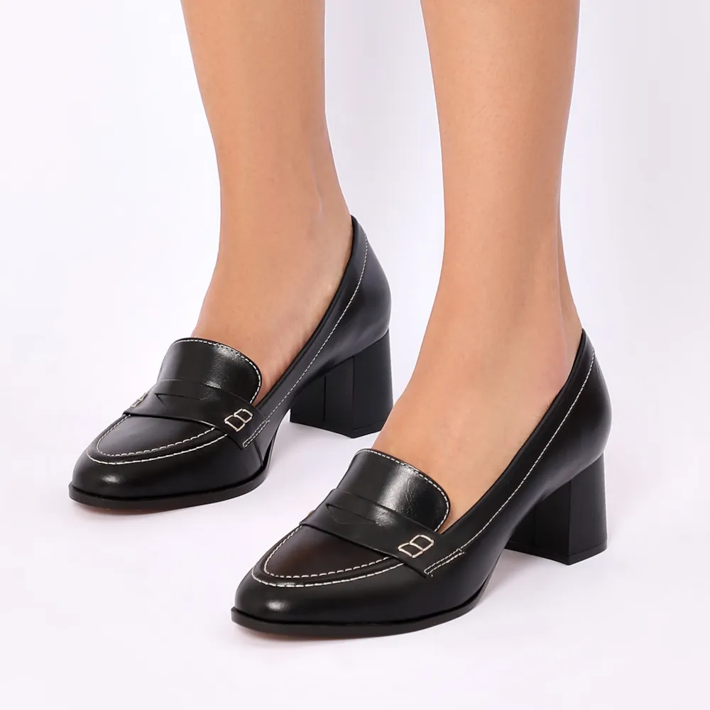 Mocassim Couro Preto - imagem 2