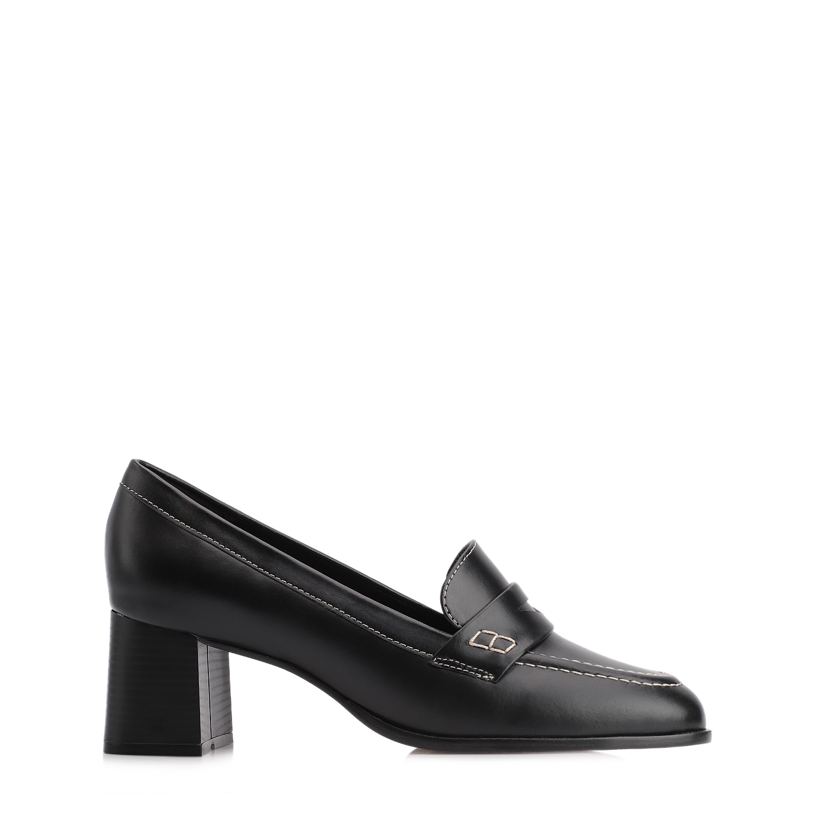 Mocassim Couro Preto
