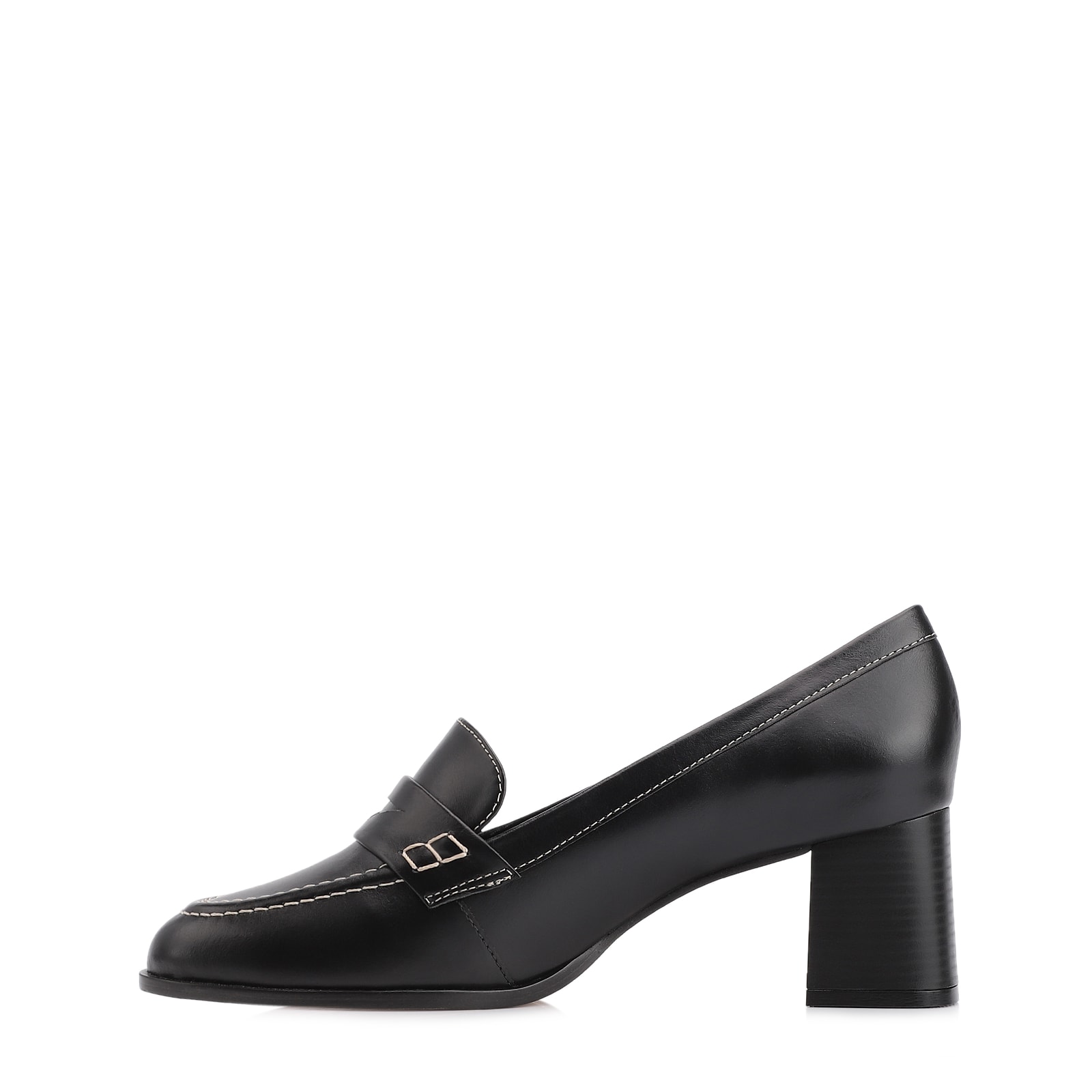 Mocassim Couro Preto