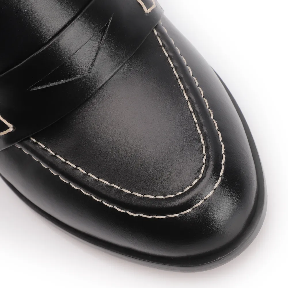 Mocassim Couro Preto - imagem 7