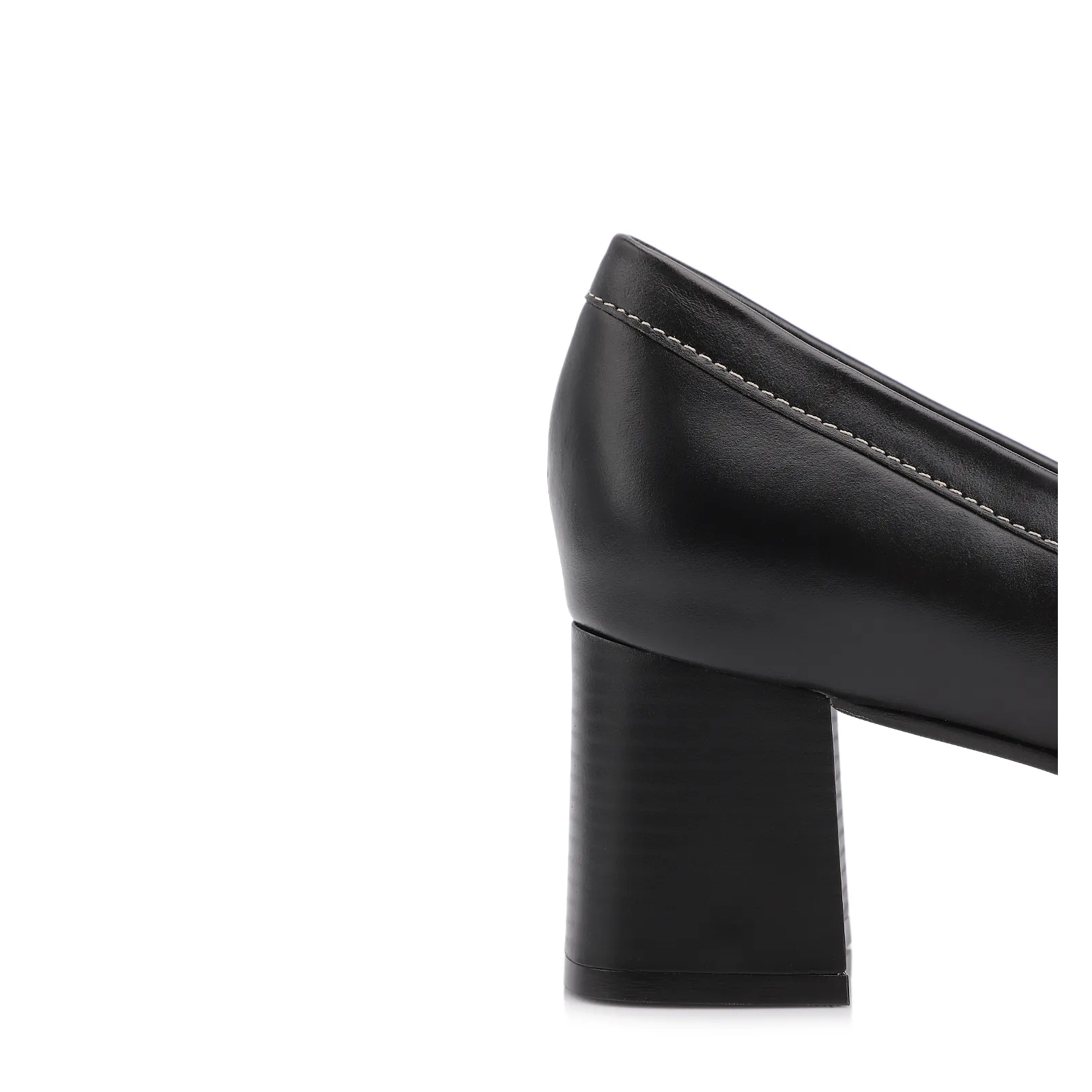 Mocassim Couro Preto