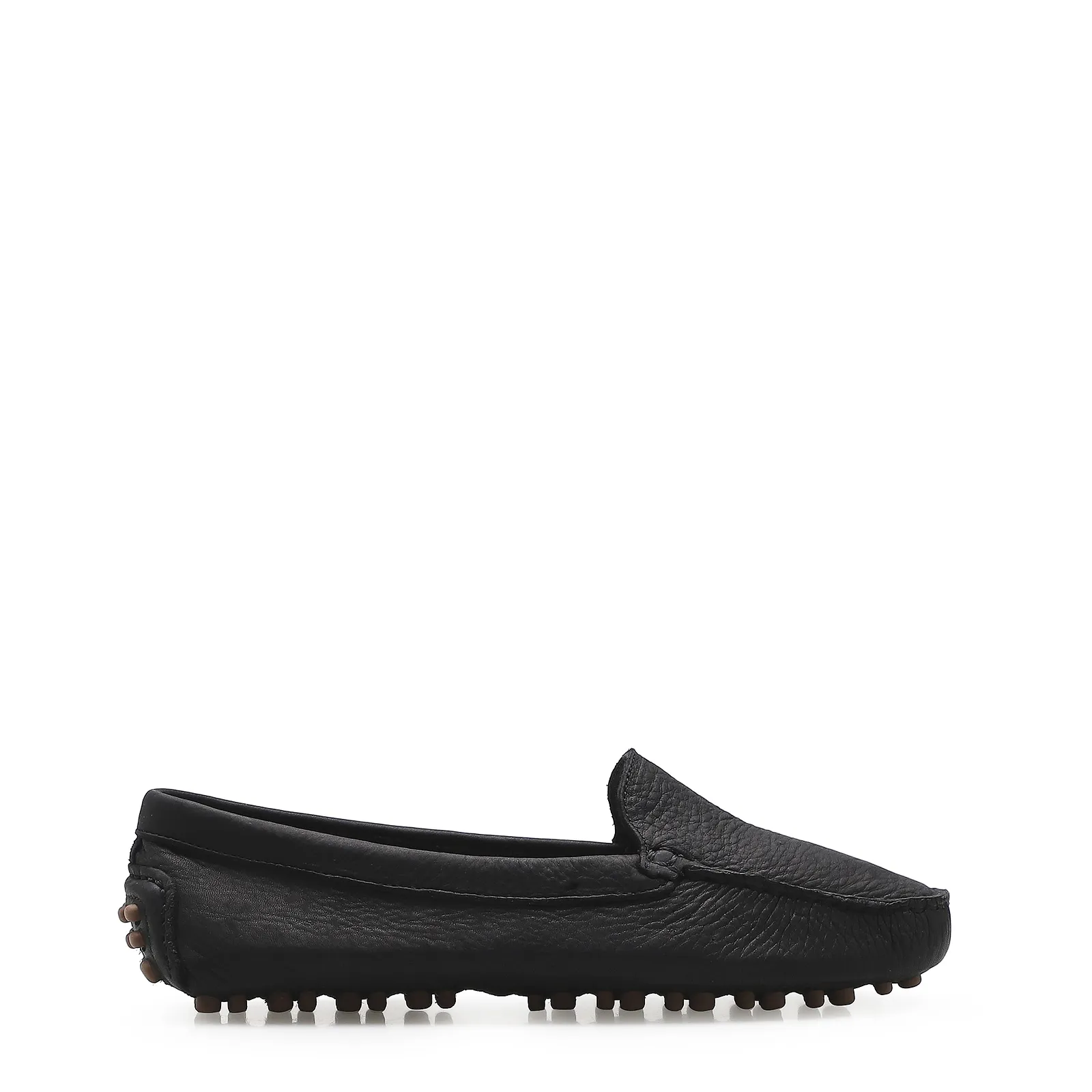 Mocassim Couro Preto