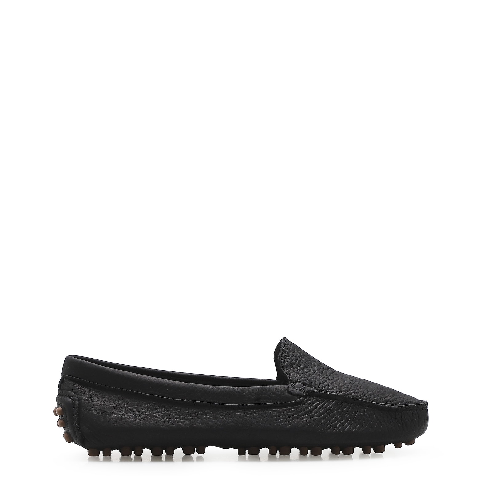 Mocassim Couro Preto