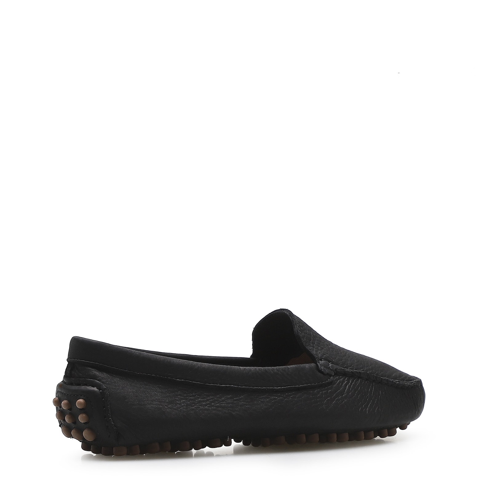 Mocassim Couro Preto