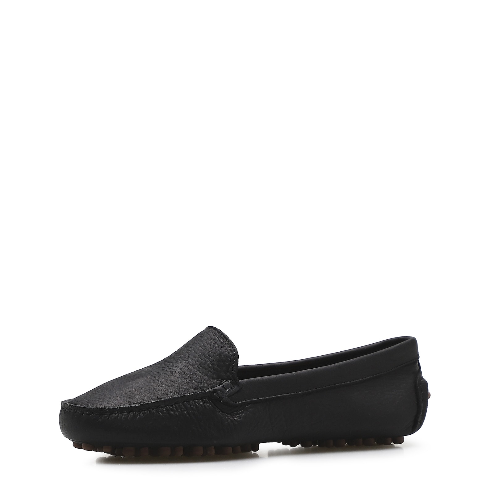 Mocassim Couro Preto