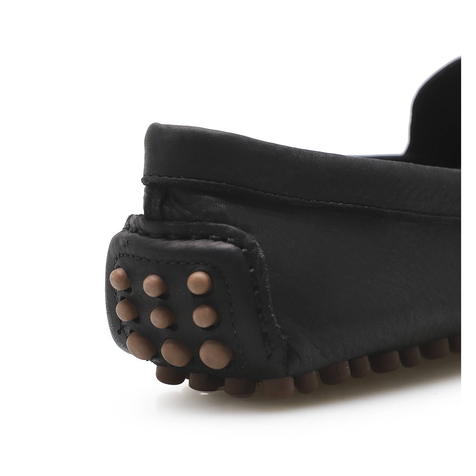 Mocassim Couro Preto