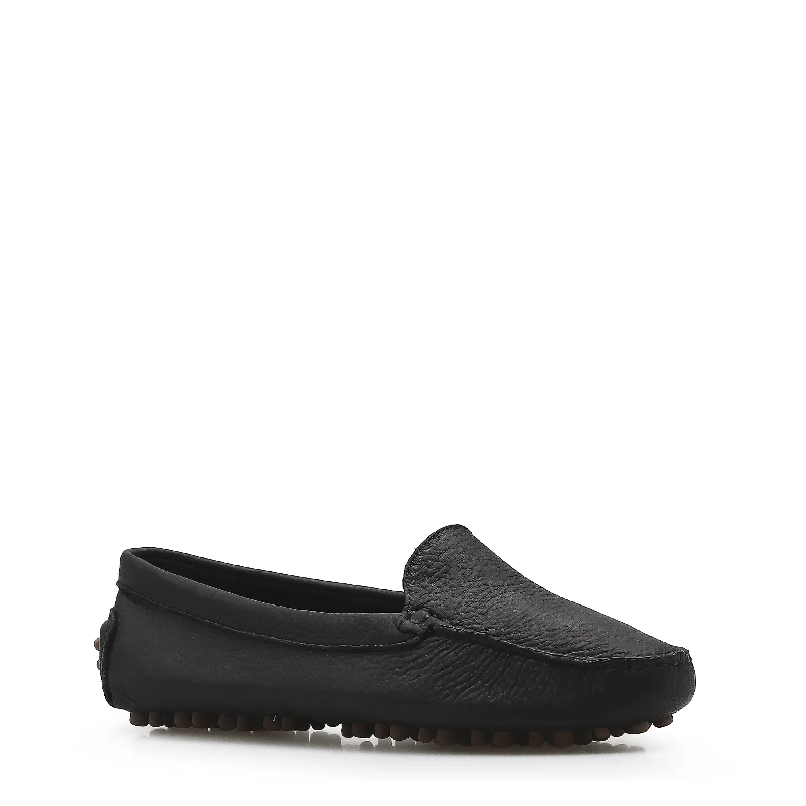 Mocassim Couro Preto