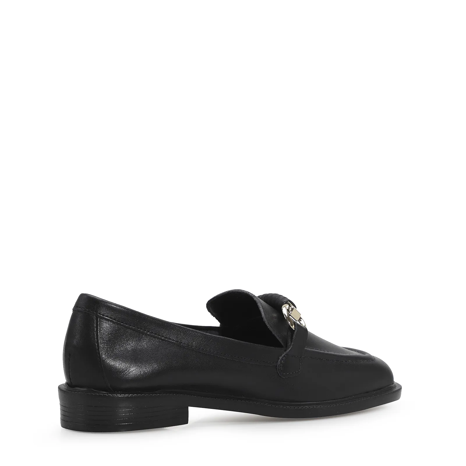 Mocassim Couro Preto