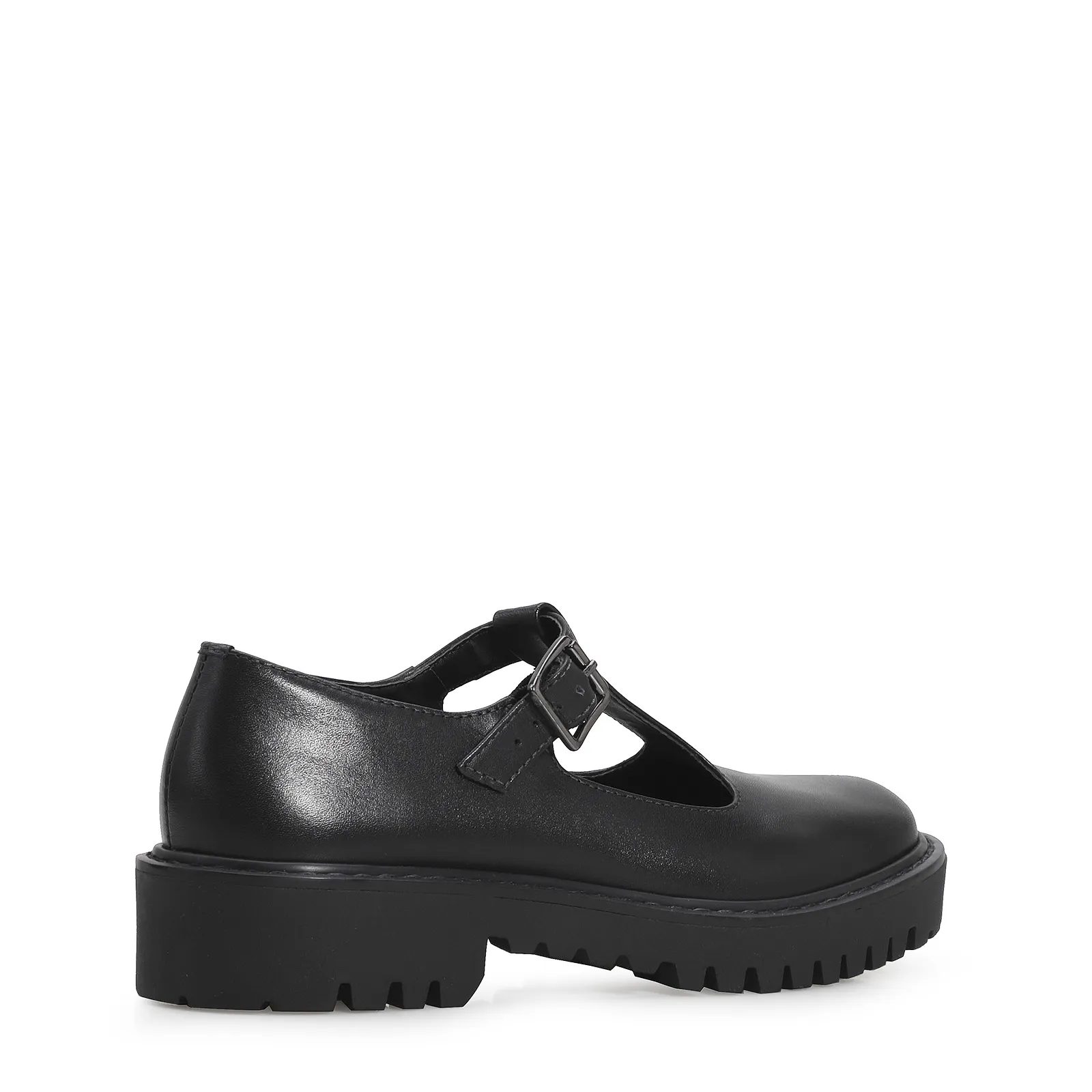 Mocassim Couro Preto