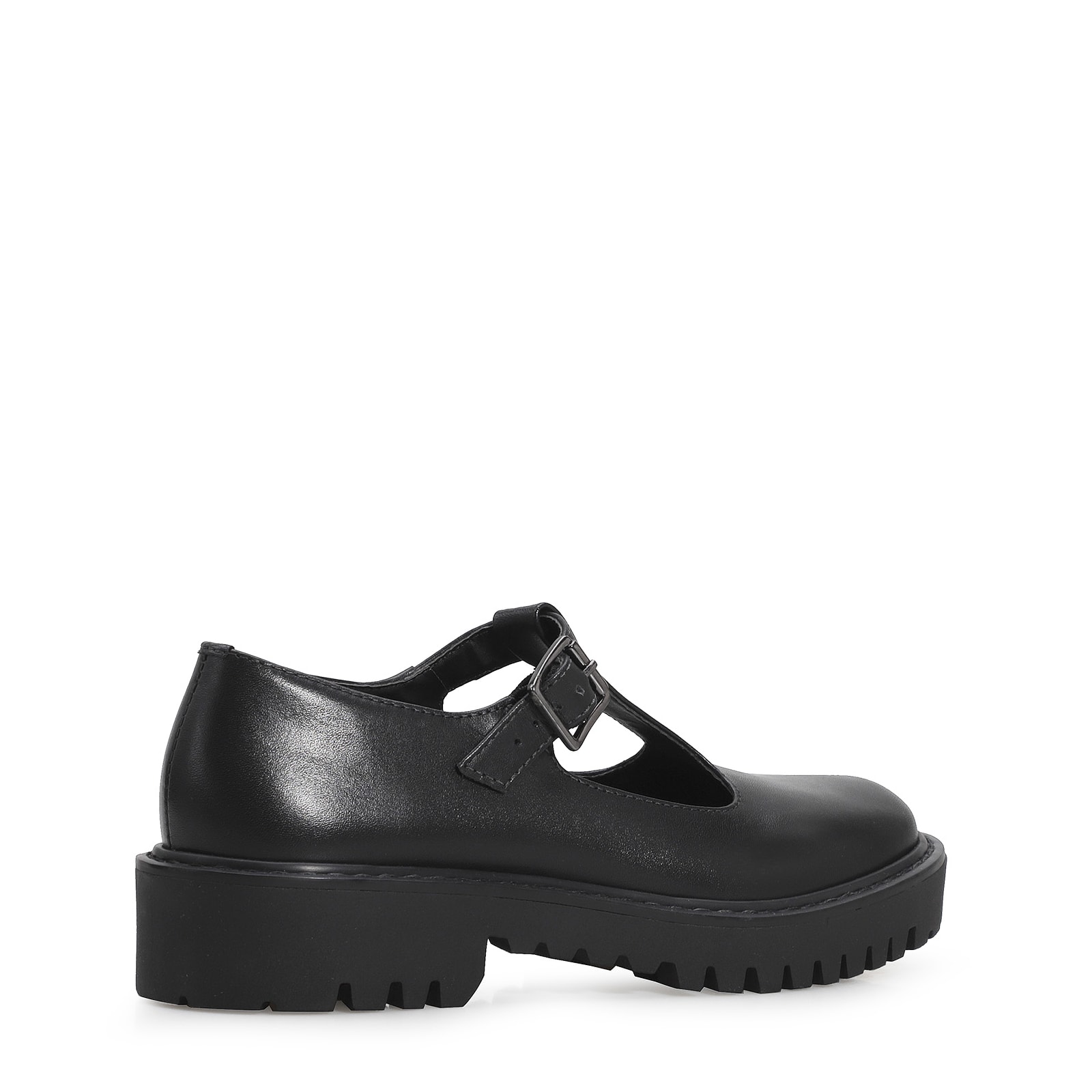 Mocassim Couro Preto
