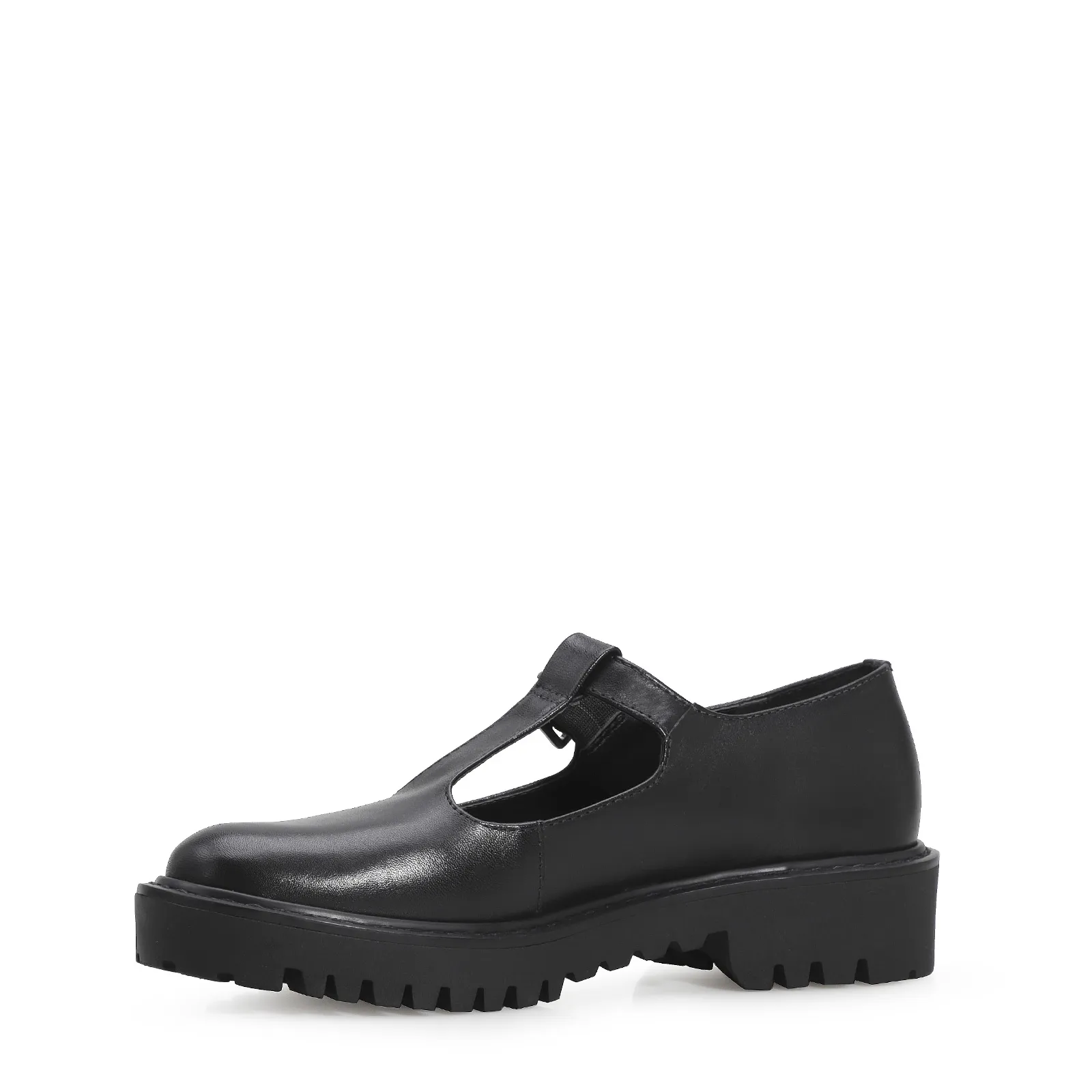 Mocassim Couro Preto