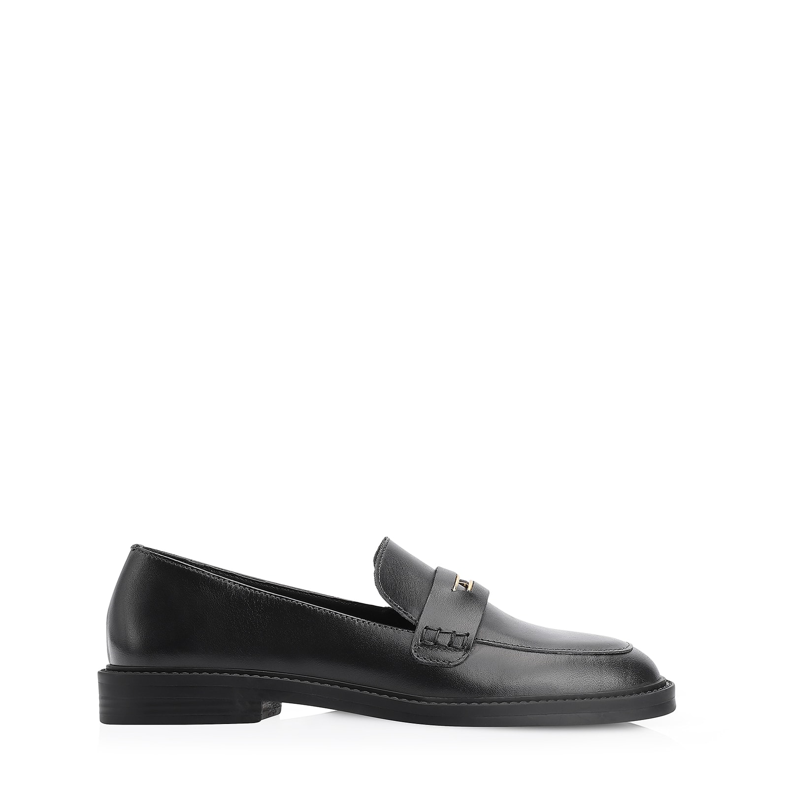Mocassim Couro Preto