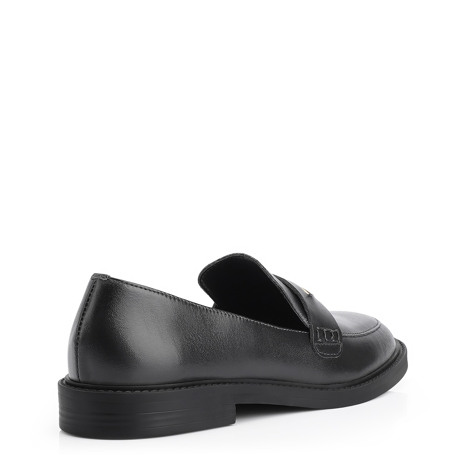 Mocassim Couro Preto