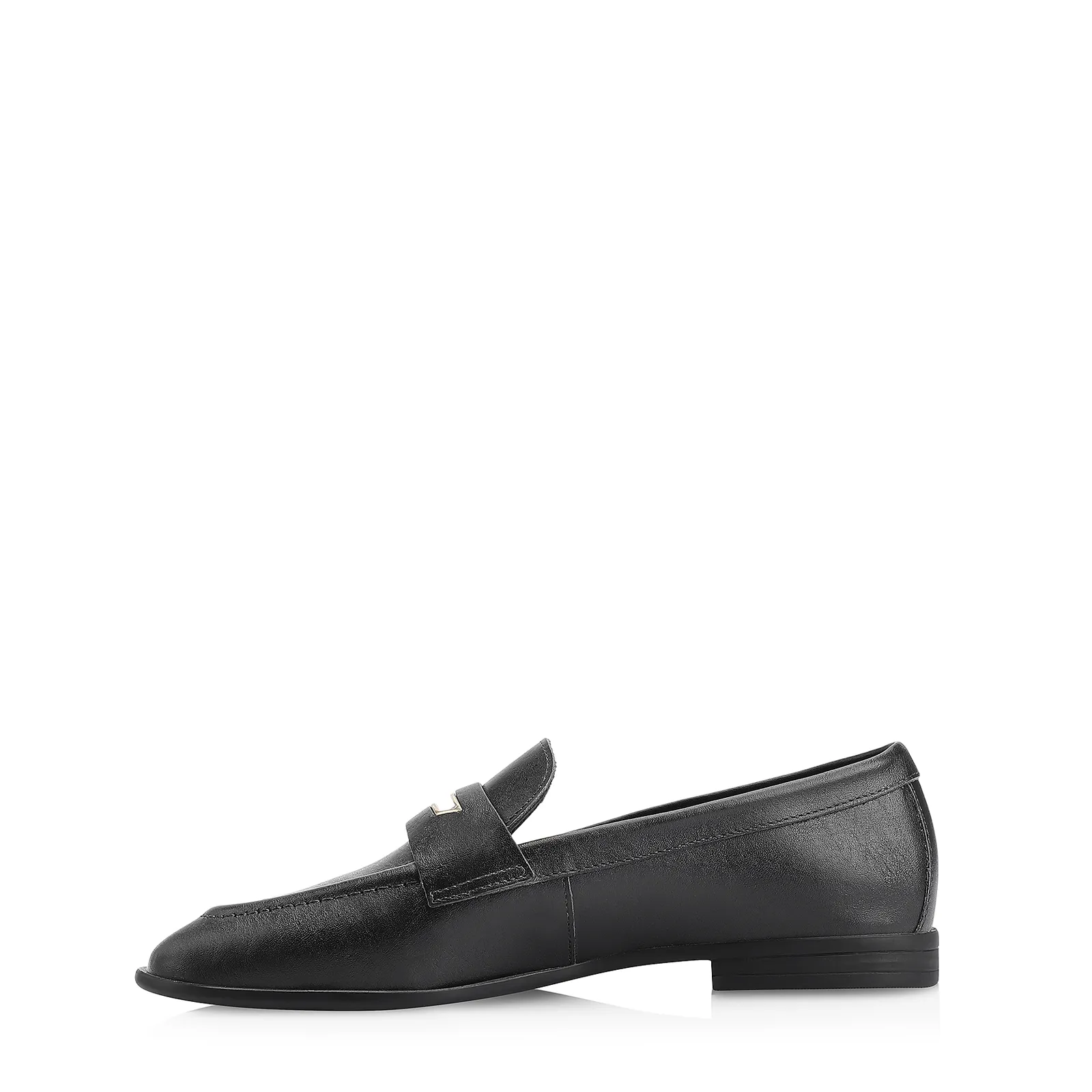 Mocassim Couro Preto