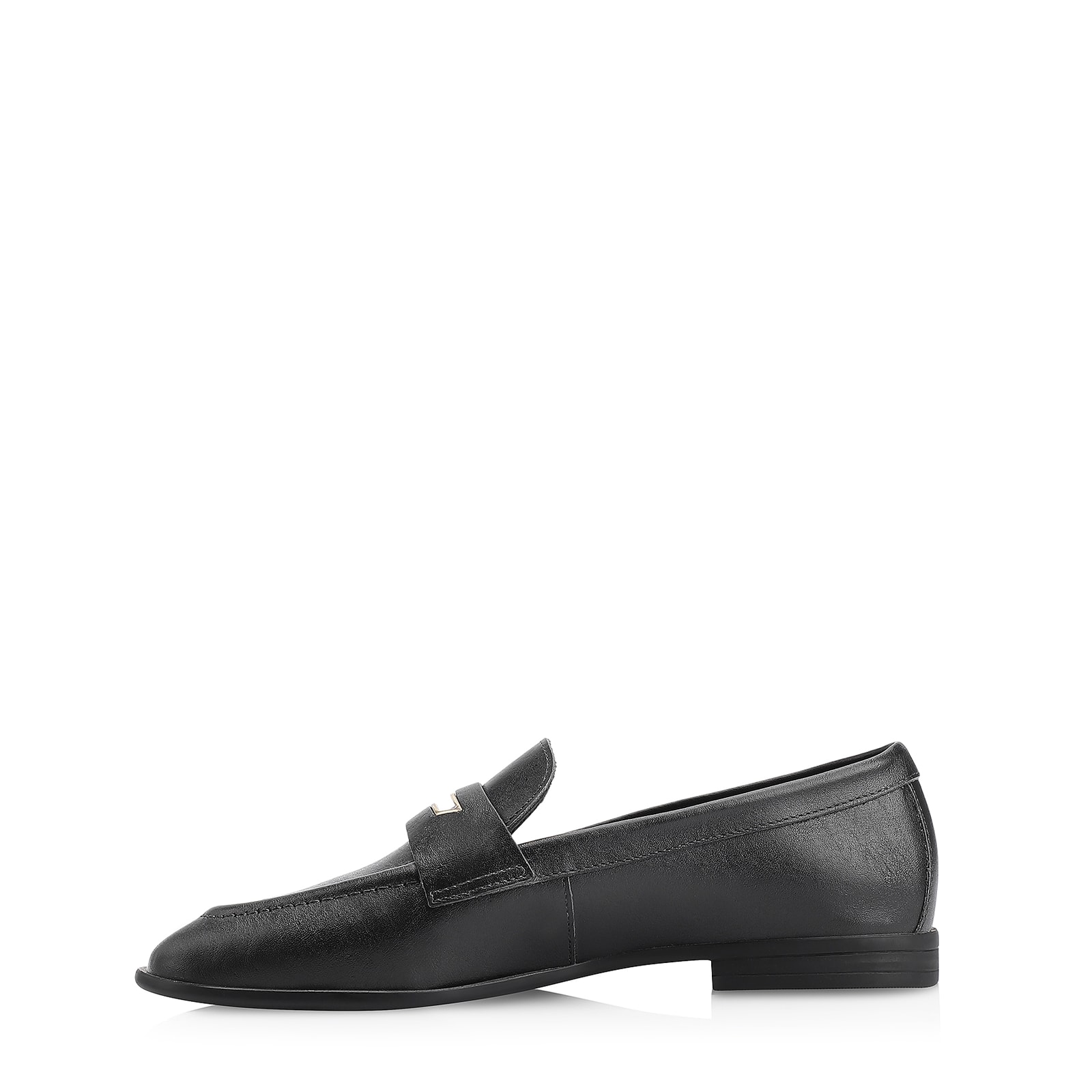Mocassim Couro Preto