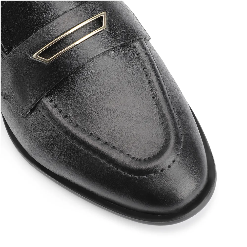 Mocassim Couro Preto - imagem 6