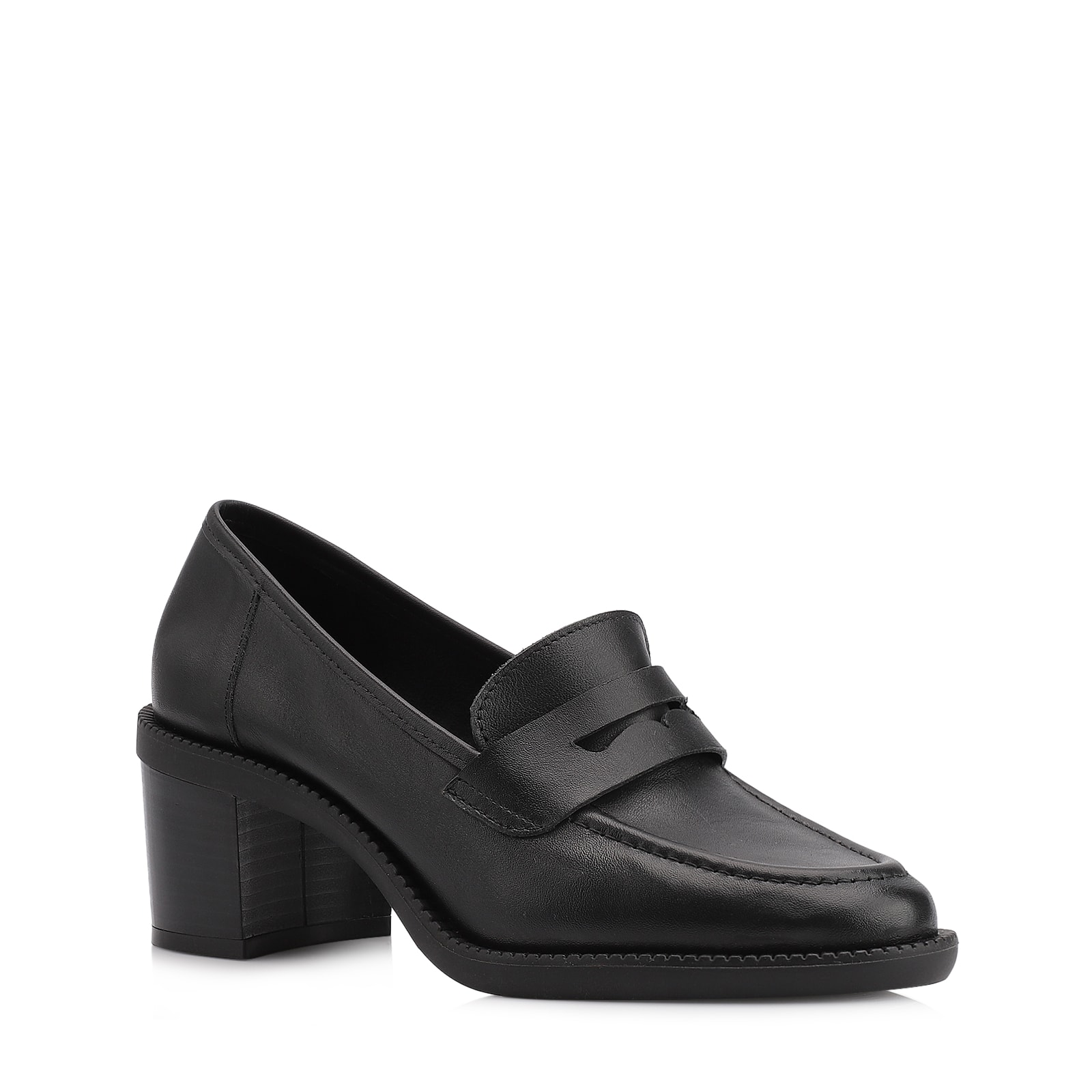 Mocassim Couro Preto